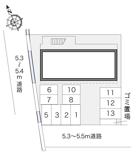 ★手数料０円★稲沢市国府宮１丁目　月極駐車場（LP）